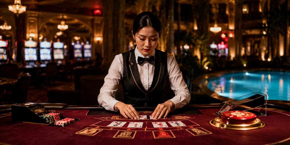 Bermain Live Casino dengan Dealer Langsung di Meja Kelab711